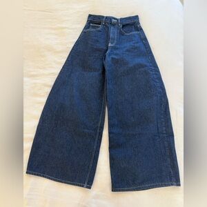 Zara Dark Blue Extra Wide Jeans